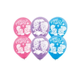 Amscan Ballonnen Shimmer And Shine 23cm (6ST)