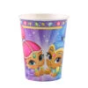 Amscan Bekertjes Shimmer And Shine 250ml (8ST) -Feestbenodigdheden amscan bekertjes shimmer and shine 250ml 8st
