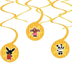 Amscan Bing Rotorspiralen Papier 6ST