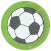 Amscan Feestbordjes Voetbal 23CM (8ST)