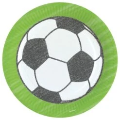 Amscan Feestbordjes Voetbal 23CM (8ST)