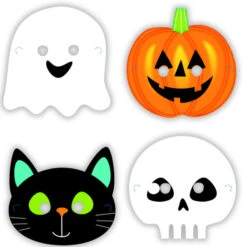 Amscan Halloween Friends Maskers 8ST