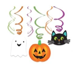 Feestbenodigdheden -Feestbenodigdheden amscan halloween rotorspiralen 6st 1