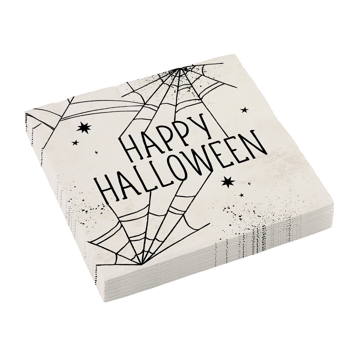 Amscan Halloween Servetten Spinnenweb 33CM X 33CM (16ST) 3 Amscan Halloween Servetten Spinnenweb 33CM X 33CM (16ST)