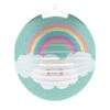 Amscan Rainbow & Cloud Lampion 25CM -Feestbenodigdheden amscan rainbow cloud lampion 25cm