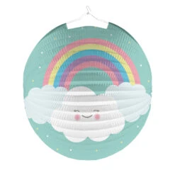 Amscan Rainbow & Cloud Lampion 25CM