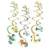 Amscan Rotorspiralen Get Wild Jungle 61CM (6ST) -Feestbenodigdheden amscan rotorspiralen get wild jungle 61cm 6st