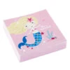 Amscan Servetten Be A Mermaid Roze 25cm X 25cm (20ST) -Feestbenodigdheden amscan servetten be a mermaid roze 25cm x 25cm 20s