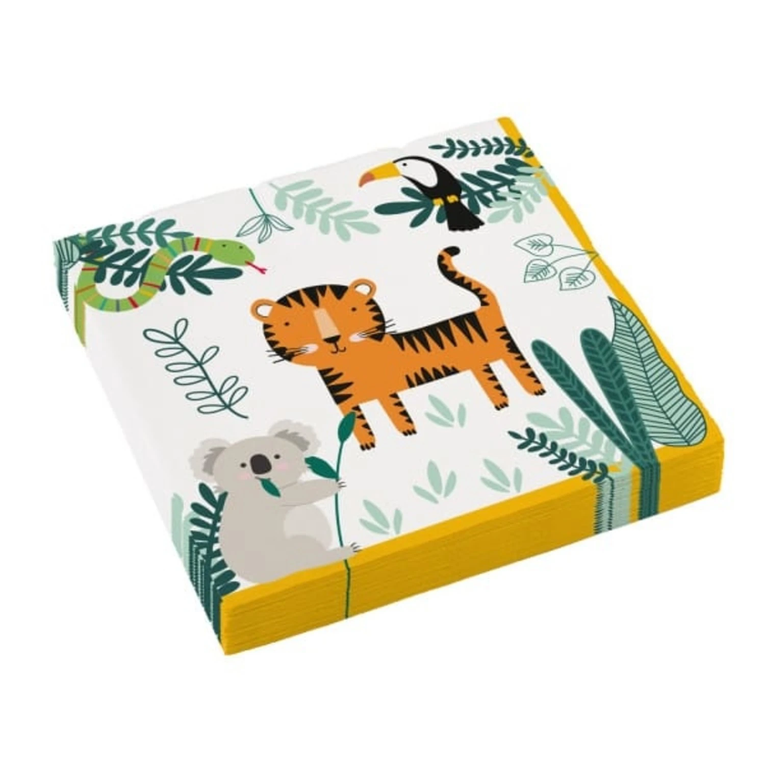 Amscan Servetten Get Wild Jungle 33CM (16ST) 3 Amscan Servetten Get Wild Jungle 33CM (16ST)