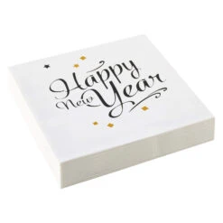Amscan Servetten Happy New Year 33cm X 33cm (20ST)