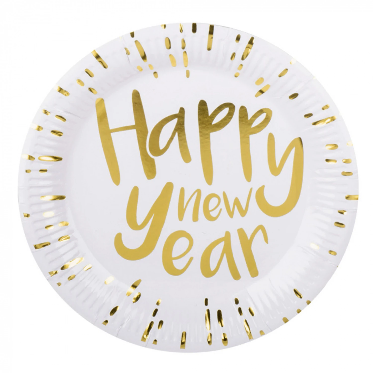Boland Feestbordjes Happy New Year 23CM (10ST) 3 Boland Feestbordjes Happy New Year 23CM (10ST)