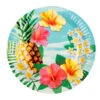 Boland Feestbordjes Hawaii Paradise 23CM (10ST) -Feestbenodigdheden boland feestbordjes hawaii paradise 23cm 10st