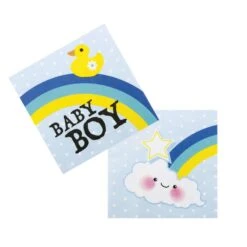 Boland Geboorte Servetten Baby Boy 12ST