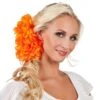 Boland Haar Accessoire Dahlia Oranje -Feestbenodigdheden boland haar accessoire dahlia oranje