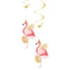 Boland Hangdecoratie Flamingo 85CM (2ST) -Feestbenodigdheden boland hangdecoratie flamingo 85cm 2st