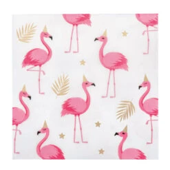Boland Servetten Flamingo 33cm X 33cm (20ST)