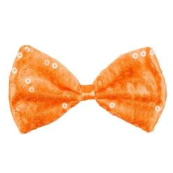 Boland Vlinderstrik Spangles Oranje