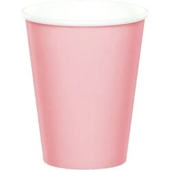Creative Converting Bekertjes Baby Roze 266ML (8ST)