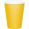 Creative Converting Bekertjes Geel 266ML (8ST) -Feestbenodigdheden creative converting bekertjes geel 266ml 8st