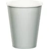 Creative Converting Bekertjes Zilver 266ML (8ST) -Feestbenodigdheden creative converting bekertjes zilver 266ml 8st