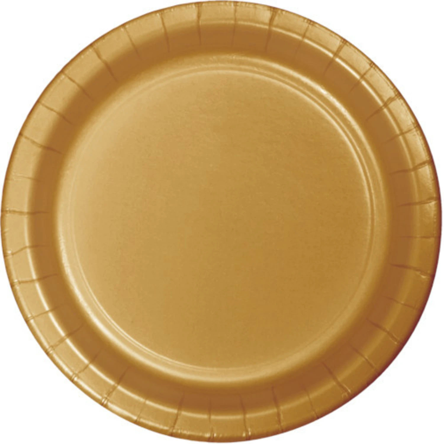 Creative Converting Feestbordjes Goud 23CM (8ST) 3 Creative Converting Feestbordjes Goud 23CM (8ST)