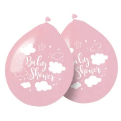 Folat BabyShower Ballonnen Roze 30CM (8ST)