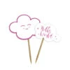 Folat BabyShower Prikkertjes Roze 24ST