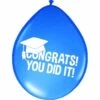 Folat Ballonnen Geslaagd Congrats You Did It! 30CM (8ST) 1 Folat Ballonnen Geslaagd Congrats You Did It! 30CM (8ST) -Feestbenodigdheden folat ballonnen geslaagd congrats you did it 30cm