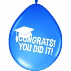 Folat Ballonnen Geslaagd Congrats You Did It! 30CM (8ST)