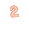 Folat Folie Ballon Rosé Goud 2 Jaar 36CM