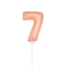 Folat Folie Ballon Rosé Goud 7 Jaar 36CM 1 Folat Folie Ballon Rosé Goud 7 Jaar 36CM -Feestbenodigdheden folat folie ballon rose goud 7 jaar 36cm