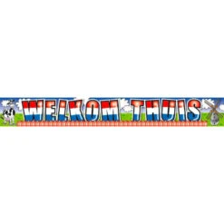 Folat Folie Banner Welkom Thuis Nederland 5M