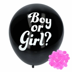 Folat Gender Reveal Ballon Boy Or Girl Roze 41CM (3ST)