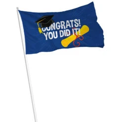 Folat Gevelvlag Geslaagd Congrats You Did It! 90cm X 60cm