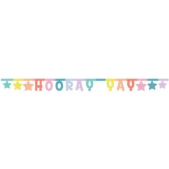 Folat Letterslinger Hooray Yay Pastel 1.6M