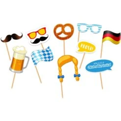 Folat Oktoberfest Foto Props 10ST