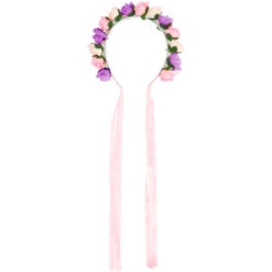 Folat Tiara Met Bloemen En Lint