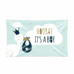 Gevel Vlag Hooray Its A Boy 90cm X 150cm