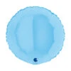 Grabo Balloons IT Folieballon Rond Mat Baby Blauw 46CM -Feestbenodigdheden grabo balloons it folieballon rond mat baby blauw