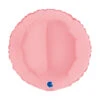 Grabo Balloons IT Folieballon Rond Mat Baby Roze ⌀46CM -Feestbenodigdheden grabo balloons it folieballon rond mat baby roze 4