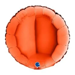 Grabo Balloons IT Folieballon Rond Oranje 45CM