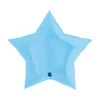 Grabo Balloons IT Folieballon Ster Mat Baby Blauw 46CM -Feestbenodigdheden grabo balloons it folieballon ster mat baby blauw