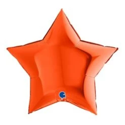 Grabo Balloons IT Folieballon Ster Oranje 45CM