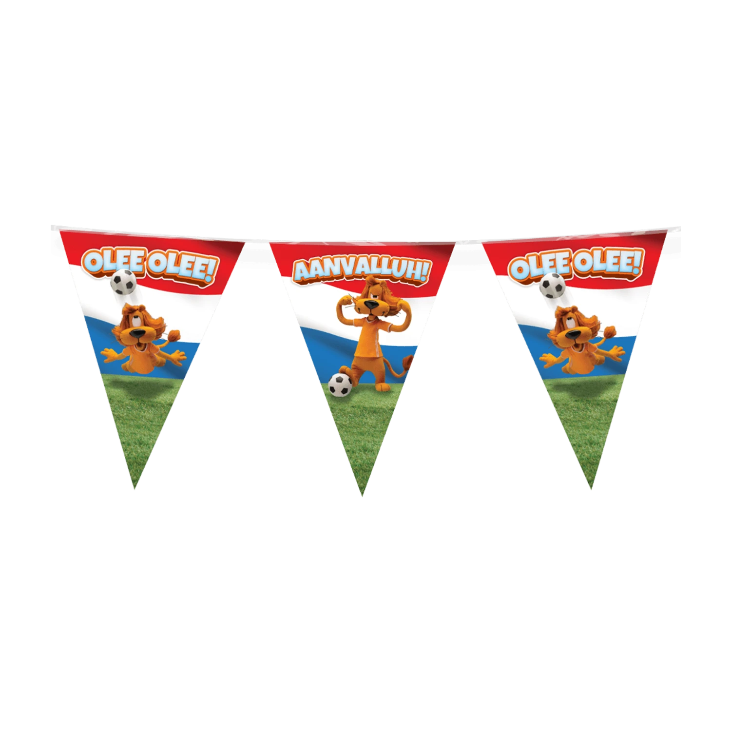 Paperdreams Vlaggenlijn Loeki De Leeuw Aanvalluh! 10M 3 Paperdreams Vlaggenlijn Loeki De Leeuw Aanvalluh! 10M