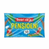 Paperdreams XXL Gevelvlag Geniet Van Je Pensioen 150cm X 90cm -Feestbenodigdheden paperdreams xxl gevelvlag geniet van je pensioen 1