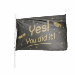 Paperdreams XXL Gevelvlag Geslaagd Yes You Did It! 150cm X 90cm