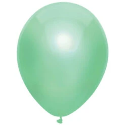 Party Factory NL Ballonnen Metallic Mint (15ST)
