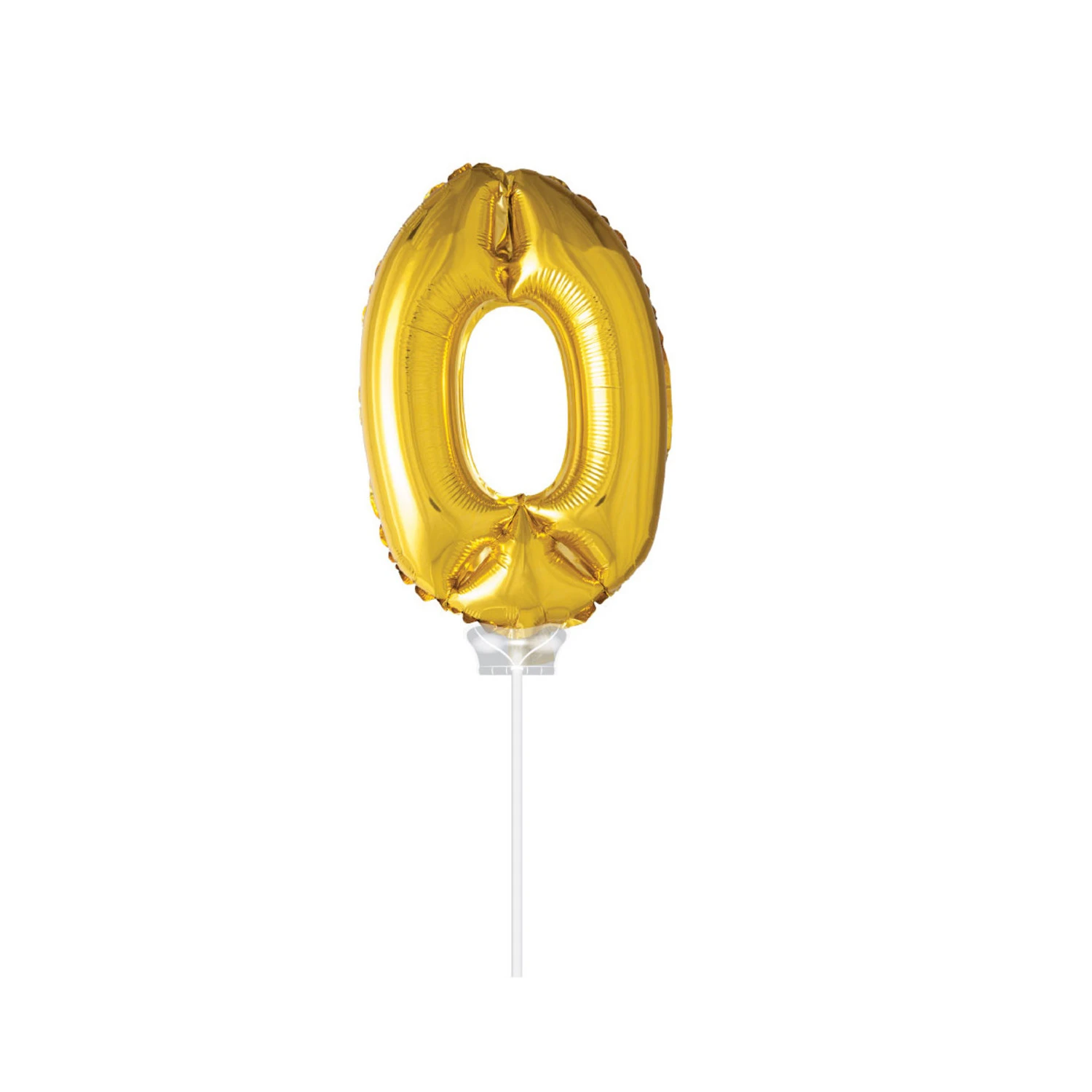 Party Factory NL Folie Ballon "0" Goud (40CM) 3 Party Factory NL Folie Ballon "0" Goud (40CM)