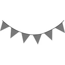 Party Factory NL Glitter Slinger Antraciet 6M