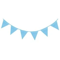 Party Factory NL Glitter Slinger Baby Blauw 6M